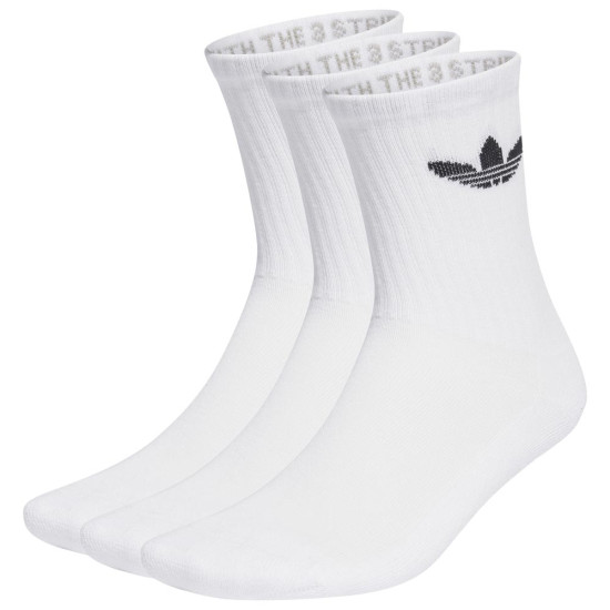 Adidas Κάλτσες Trefoil Cushion Crew Socks 3 pairs